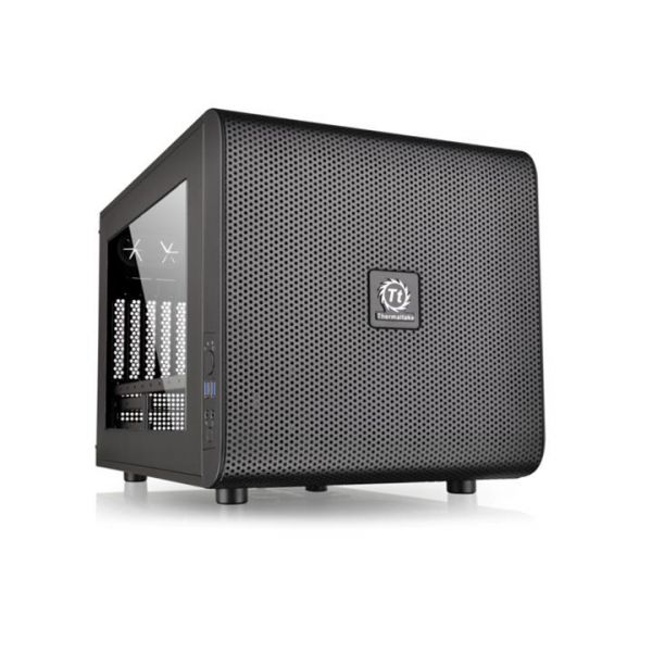 Корпус Thermaltake Core V21 Micro-Tower черный CA-1D5-00S1WN-00
