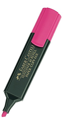 Текстовыделитель FABER-CASTELL 1548 154828 розовый